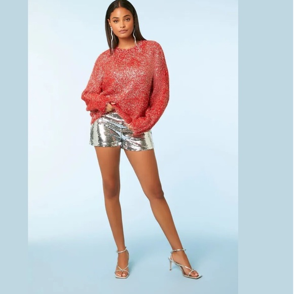 Occassion on Metallic Knit Sweater Size M - Picture 2 of 10